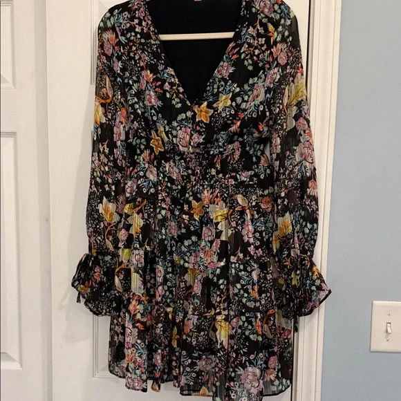 Free People Closer To The Heart Mini Dress Size M - Picture 3 of 6